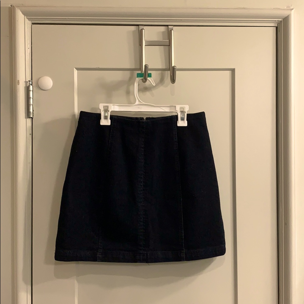 Black Denim Skirt - Never Worn